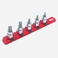 thumbnail image 1 of Wiha 71394 5 Piece Hex Metric Socket 3/8" Square Drive Rail Set, 1 of 1