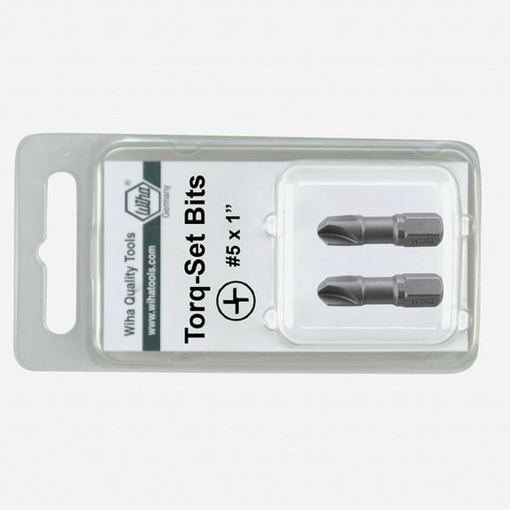 Wiha 71959 #10 x 25mm Torq-Set Insert Bit (2 Pack)