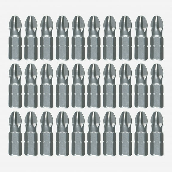 Wiha 72522 Phillips #2 Contractor Insert Bit (30 Piece Bulk Pack)