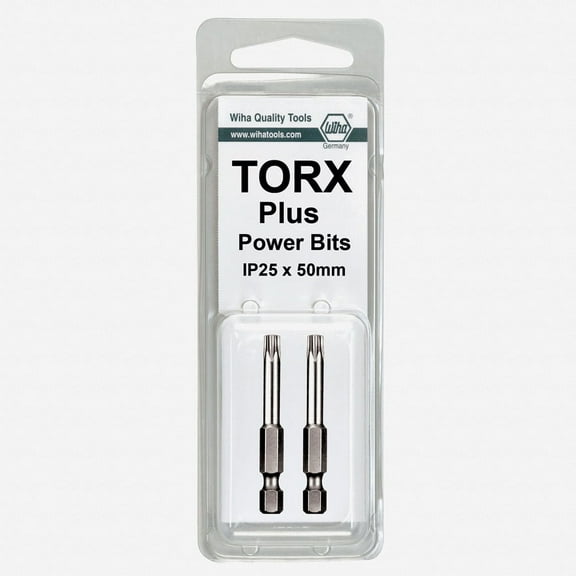 Wiha 74665 IP15 x 50mm TorxPlus Power Bit (2 Pack)