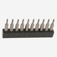 thumbnail image 1 of Wiha 75607 2.5mm System 4 Slotted Micro Bit - 10 Bit Pack, 1 of 1