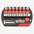 thumbnail image 1 of Wiha 76893 8 Piece Hex Inch / SAE and Metric Bit Buddy Terminator Impact Insert Bit Set, 1 of 5