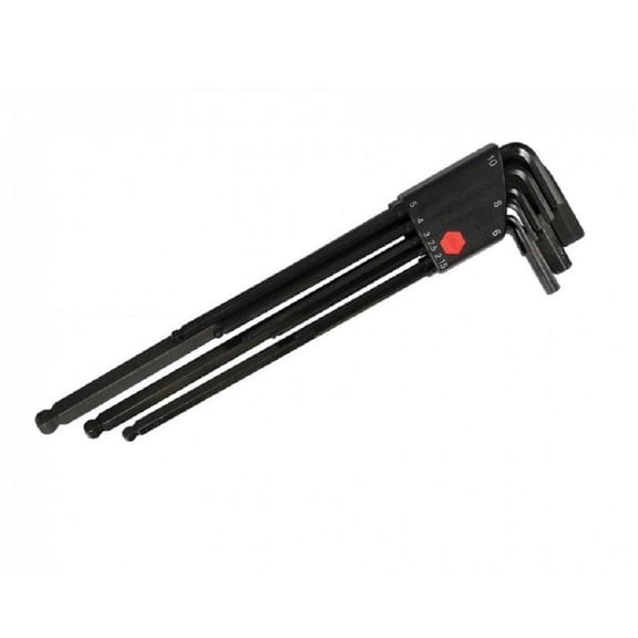 Wiha Ball End Hex Long Arm L-Key 9 Pc. Set