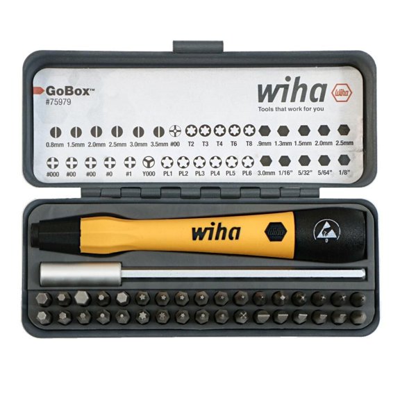 36-Piece GoBox Electronics ESD Precision Micro Bit Set