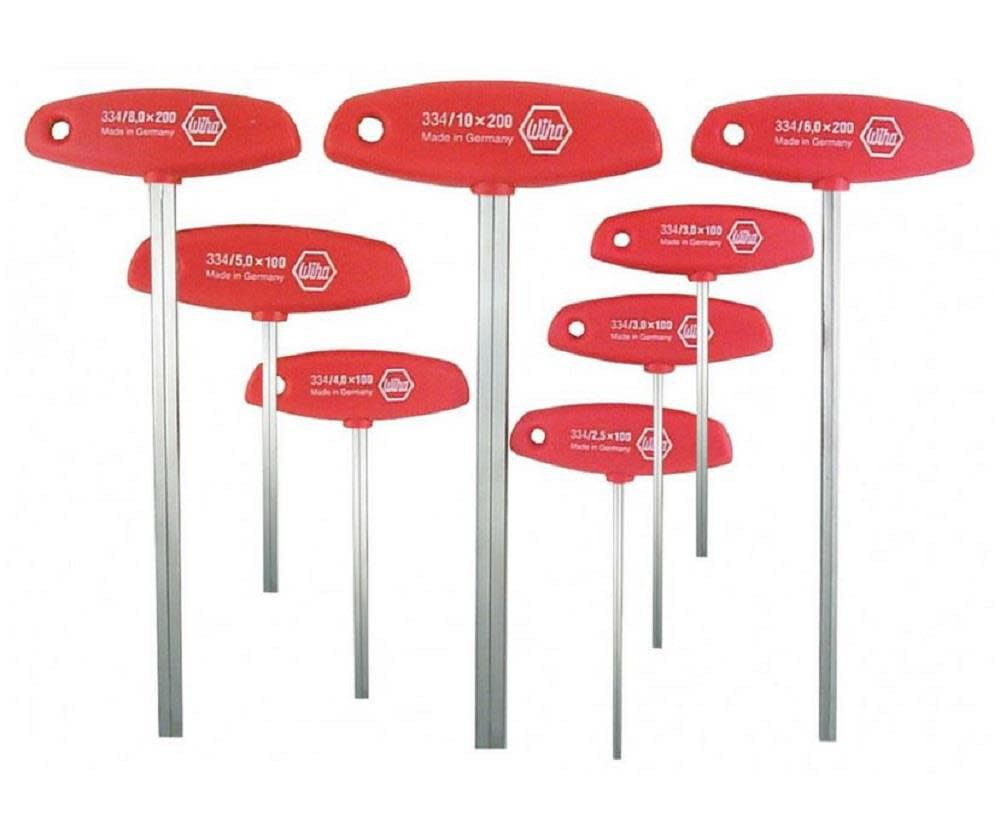 Wiha Hex Metric T-Handle 8 Pc. Set