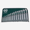 thumbnail image 1 of Wiha (Heyco) 40089 15 Piece SAE Combination Wrench Pouch Set, 1 of 1