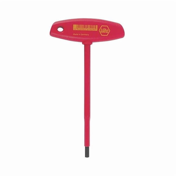 Wiha Insulated Hex Key,Tip Size 4mm 33441