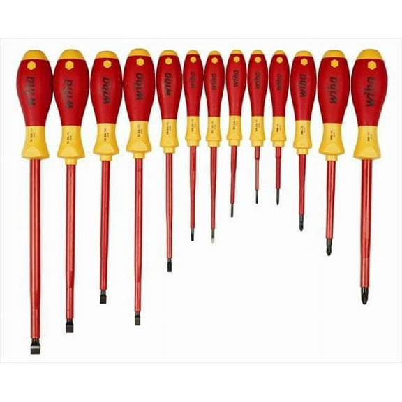 Wiha Insulated Screwdriver Set, NmPcs13 32094