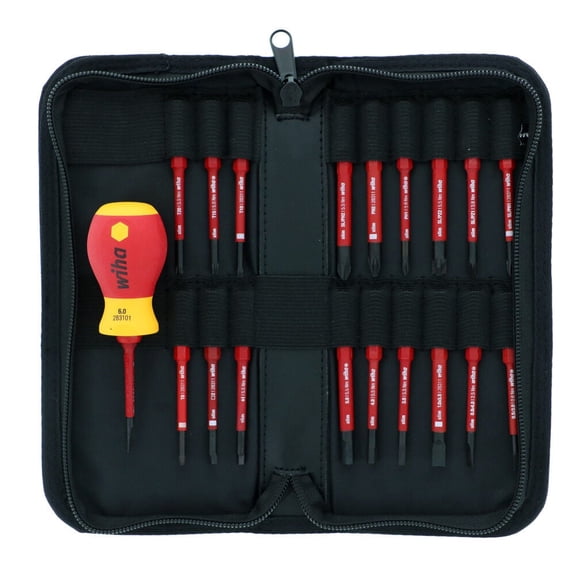 Wiha Electricians Tool Kit,20 pcs. 28396