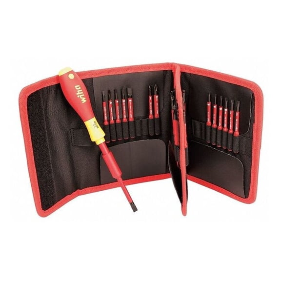 Wiha Electricians Tool Kit,30 pcs. 28399