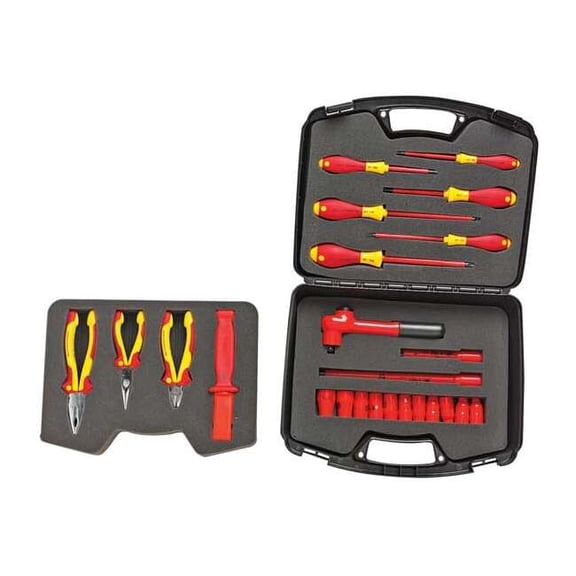 Wiha Insulated Tool Set,24 pc. 31592