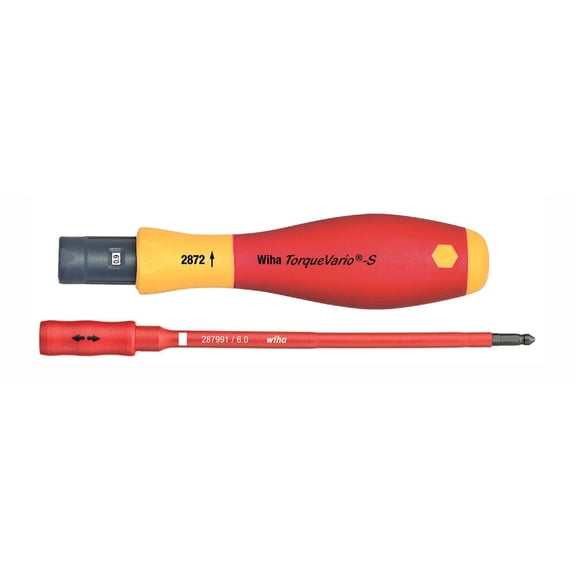 Wiha Insulated Torquevario-S Handle 18-62 In/lbs