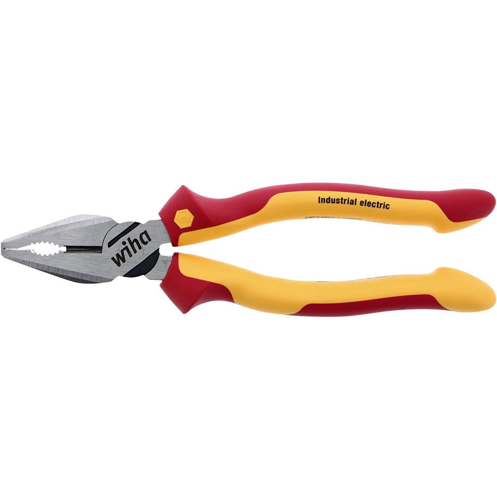 Wiha 8In Insulated Industrial Combination Pliers