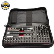 WIHA TOOLS 75971 Bit Set,68 pcs.,3/16" Hex Shank