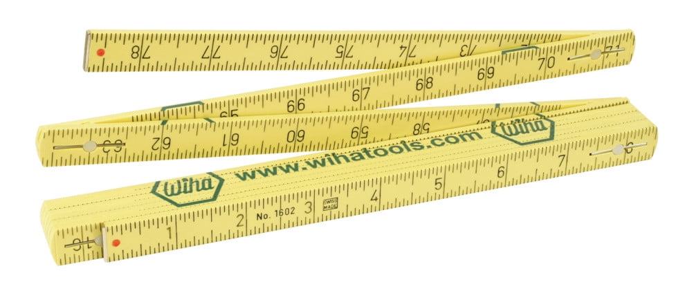 Wiha Maxiflex Folding Ruler Inch Metric - Walmart.com