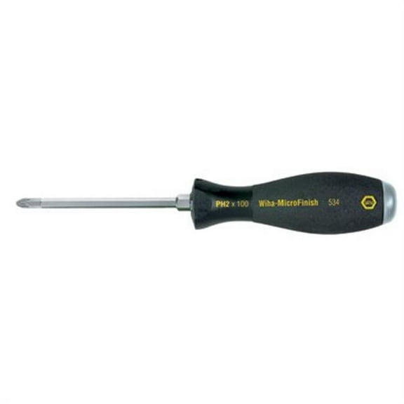 Wiha Microfinish Xheavy Duty Phillips Screwdriver 2 X 100Mm