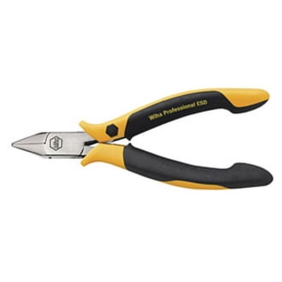 Wiha Precision Diagonal Cutting Plier,4-1/2"L 32710
