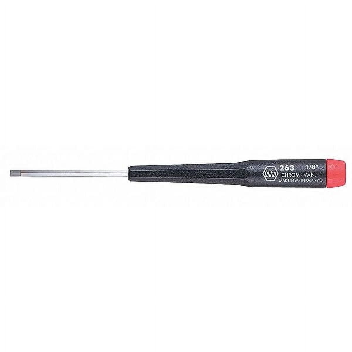 Wiha Precision Hex Screwdriver 9/64 in Round 26333 - Walmart.com