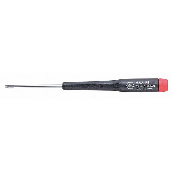 Wiha Tools Steel Precision Screwdriver with 1-5/8" Shank and PL3 Precision Tip
