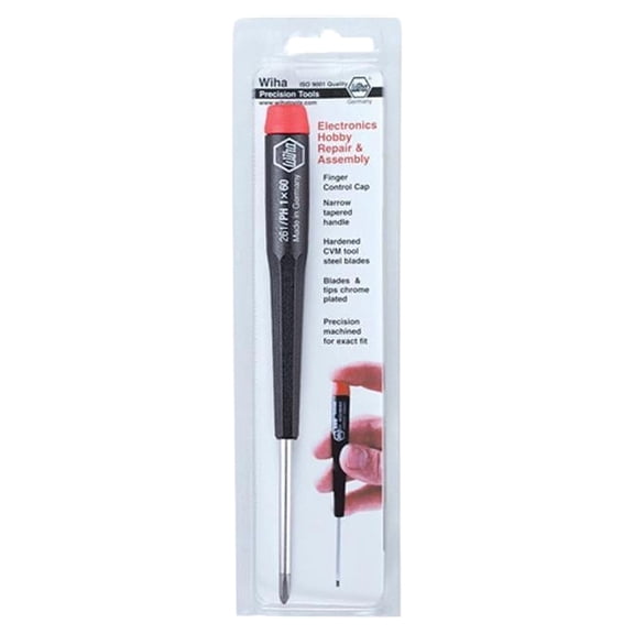 Wiha Precision Phillips Screwdriver #00 x 40mm Single Pack