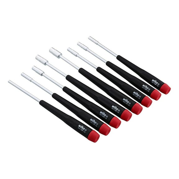 Wiha Precision SAE Nut Driver Screwdrivers (8 Piece Set)