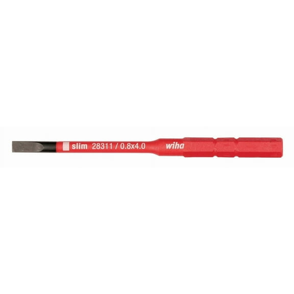 Wiha Screwdriver Blade,1/8" Hex Shank Size 28425