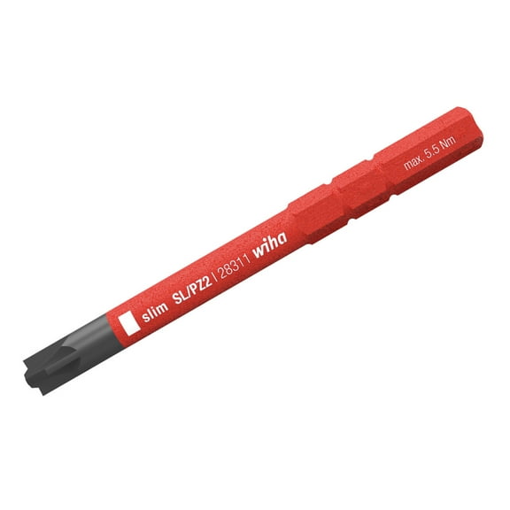 Wiha Screwdriver Blade,15/64" Hex Shank Size 28321