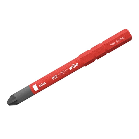 Wiha Screwdriver Blade,15/64" Hex Shank Size 28331