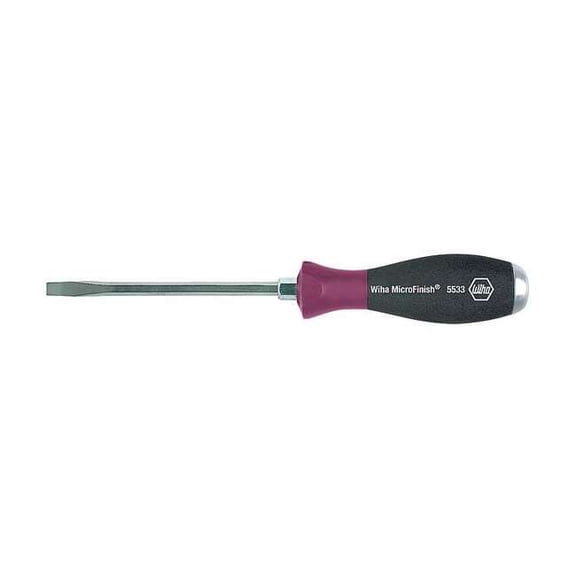 Wiha Screwdriver 5/16 in Hex with Hex Bolster 53325