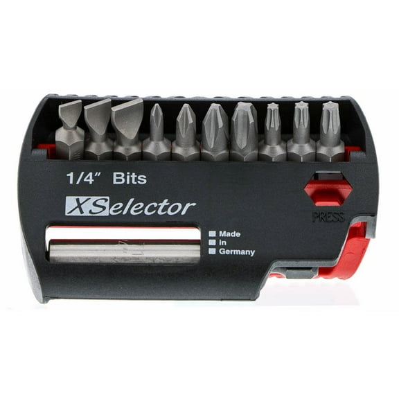 Wiha Slotted Phillips Torx Xselector Bit Set