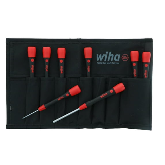 Wiha Precision Screwdriver Set, NmPcs8 26193