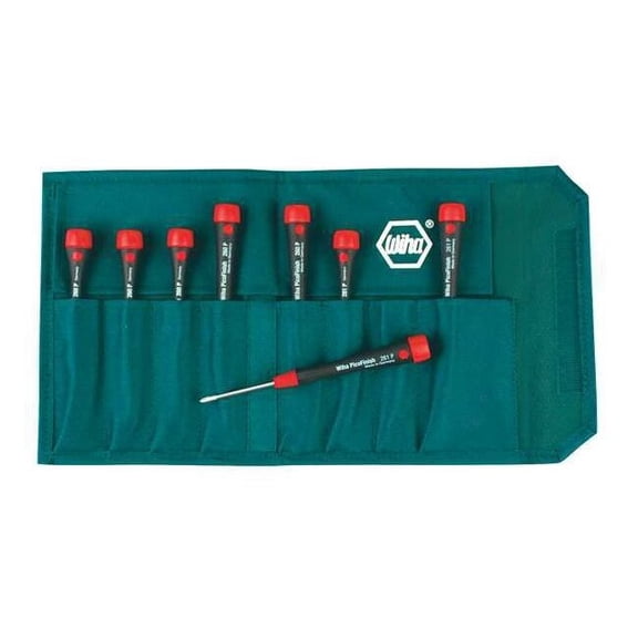 Wiha Precision Screwdriver Set, NmPcs8 26193