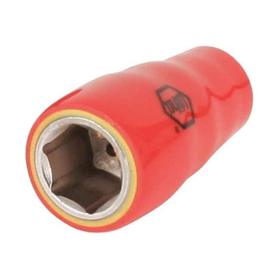 Wiha 1/4 in Drive, 10mm Hex, Metric Socket 31331