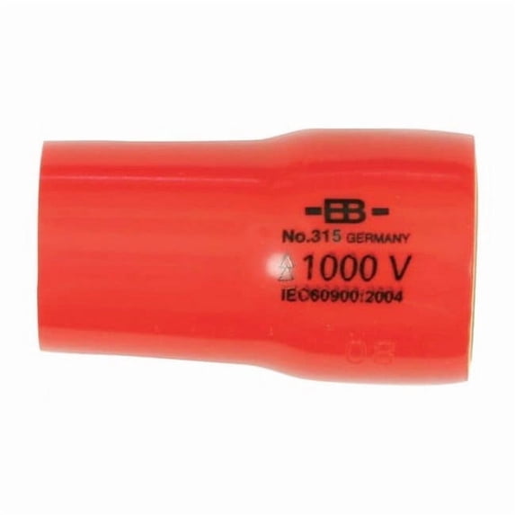 Wiha 3/8 in Drive, 15mm Hex, Metric Socket 31515