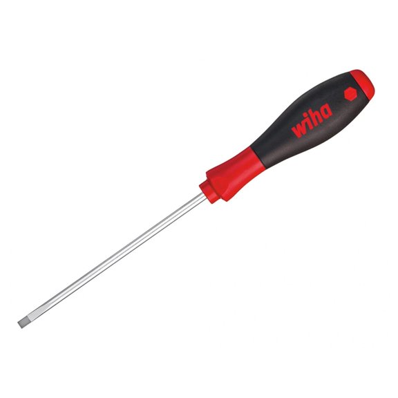 Wiha Softfinish Screwdriver, Slotted Tip