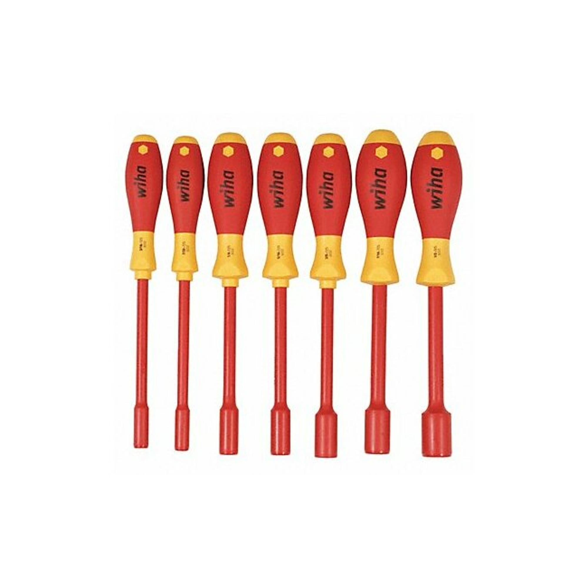 Wiha Solid Round Shank Nut Driver Set 32294