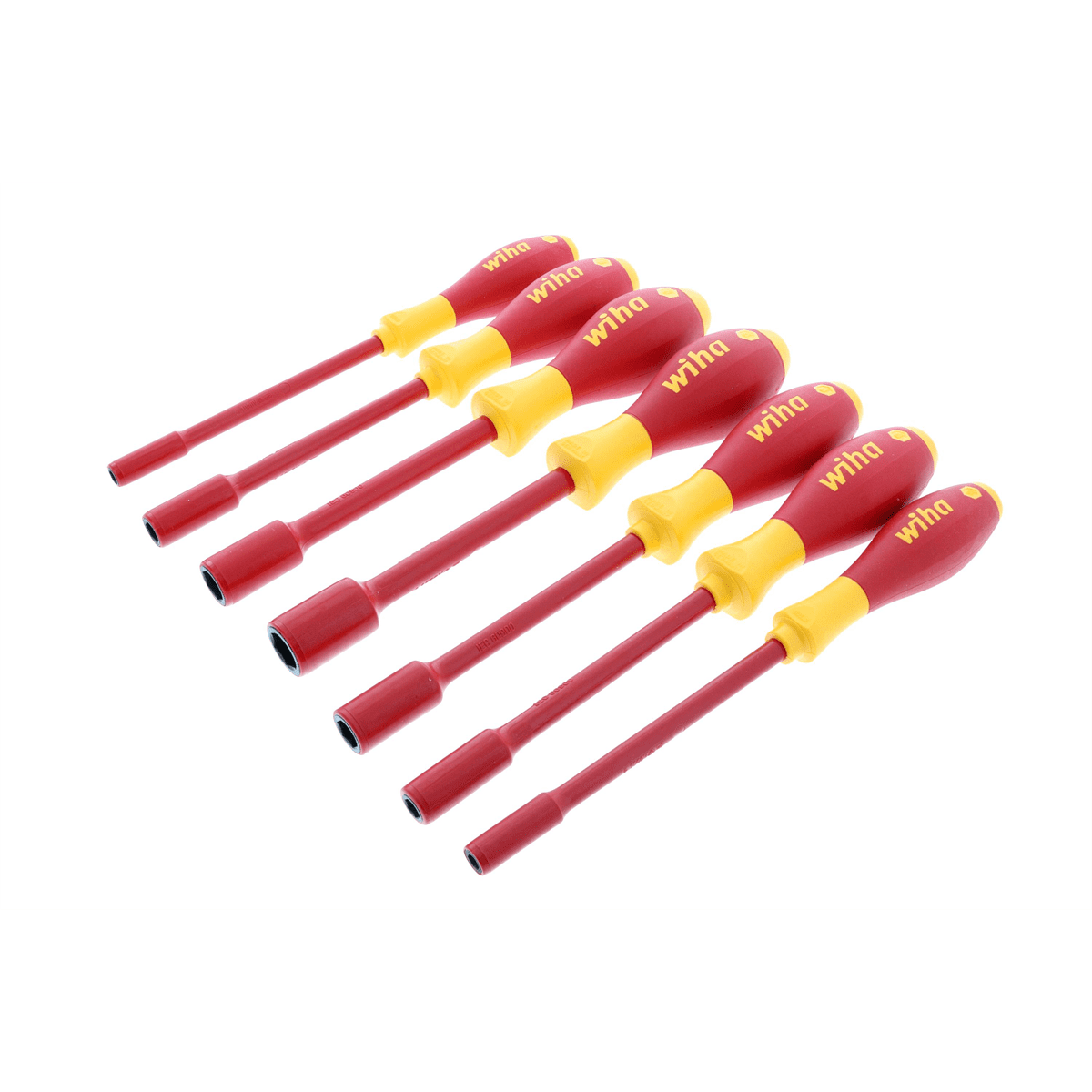 WIHA Tools 7 Piece Insulated SoftFinish Nut Driver Set - Inch - Walmart.com