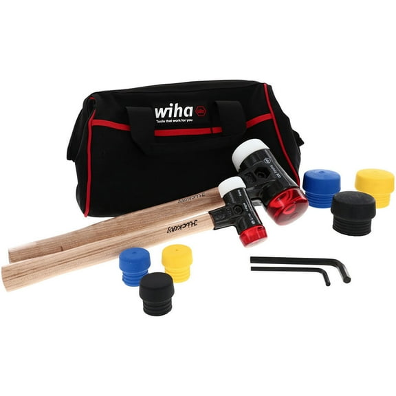 Wiha Split Head Mallet 14Pc Set In Tool Bag
