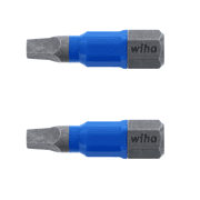 Wiha Tools Terminator Blue Impact Bit #2 1" 2 pack 30x Performance