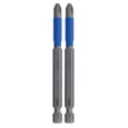 thumbnail image 1 of Wiha Terminatorblue Impact Bit Phillips #2 3.5In 2Pk, 1 of 7