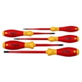 thumbnail image 1 of Wiha Tools 32194 SlimLine Insulated Slotted/Phillips Screwdriver Set, 5 Pc., 1 of 1