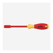 Wiha Tools 32263 Insulated SoftFinish Nut Driver 1/4