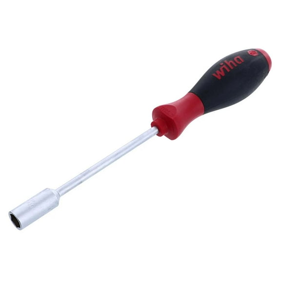 Wiha 34126 Nut Driver with SoftFinish Handle, 10.0mm x 125mm