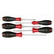 Wiha Tools 53075 Soft Finish XHD Slotted & Phillips Screwdriver Set - 5 Piece