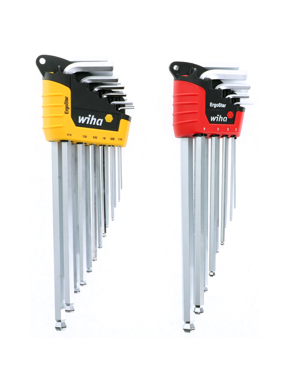 22 Piece MagicRing Ball End Hex L-Key Set - Inch, Metric