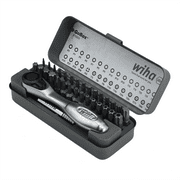Wiha Tools 32 Piece GoBox Master Torx Bit Set with Mini Ratchet