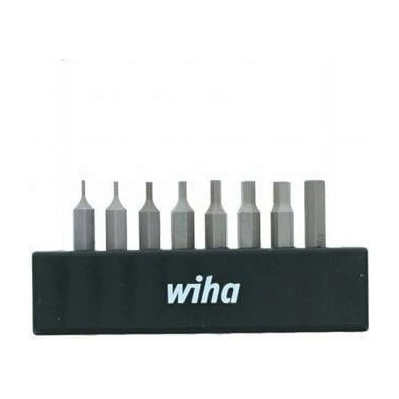 Wiha Tools 75978 8 Piece Hex Micro Bit Set