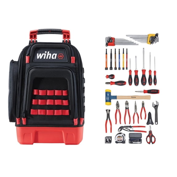 Wiha 80 Pc. Industrial MRO Set w/Backpack 91873