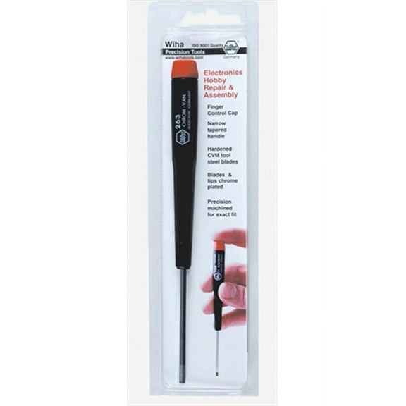 Wiha Tools 96704 Precision Torx Screwdriver - T4 x 40 mm.