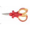 thumbnail image 1 of Wiha Tools Insul. Proturn Electrician"s Shears, 6.3" OAL w/ Cable Notch. Stainless Steel Blades, 1 of 1